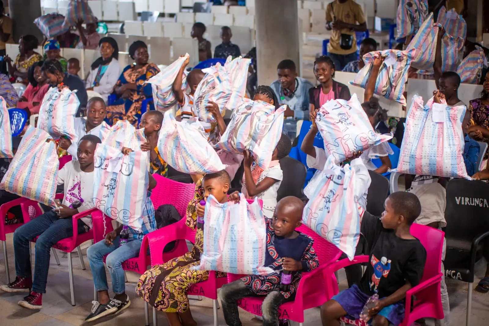 Activité de sensibilisation communautaire dans le Nord-Kivu